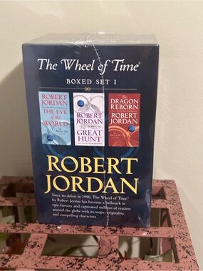 The Wheel of Time Boxed Set 1 by Robert Jordan NEW SEALED 3 Book Set Fantasy